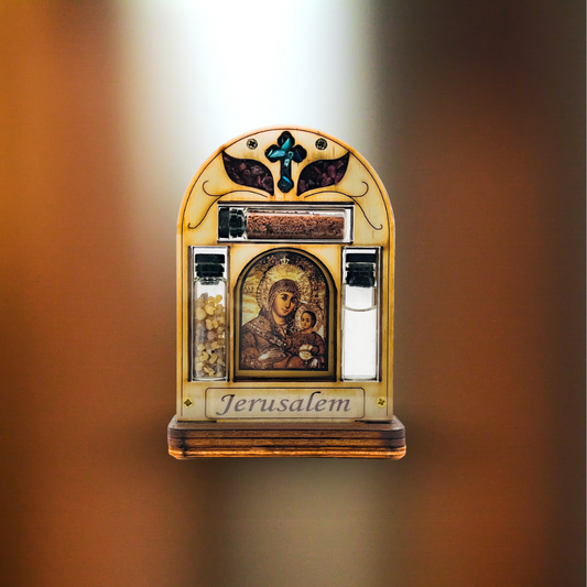 Home blessing on a stand