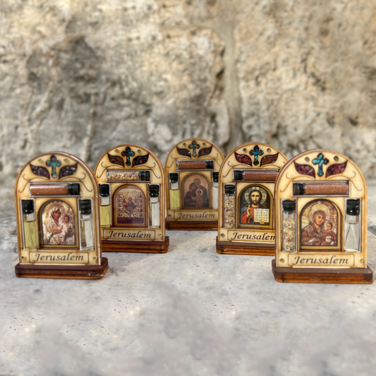 Home blessing on a stand