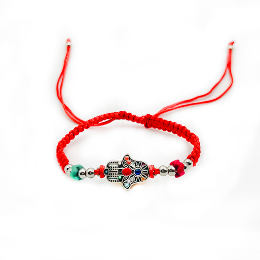 Bracelet colored "Hamsa"