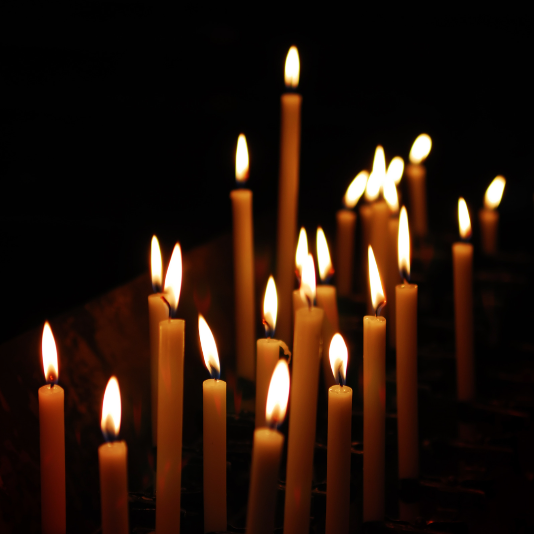 Light a candle on Golgotha