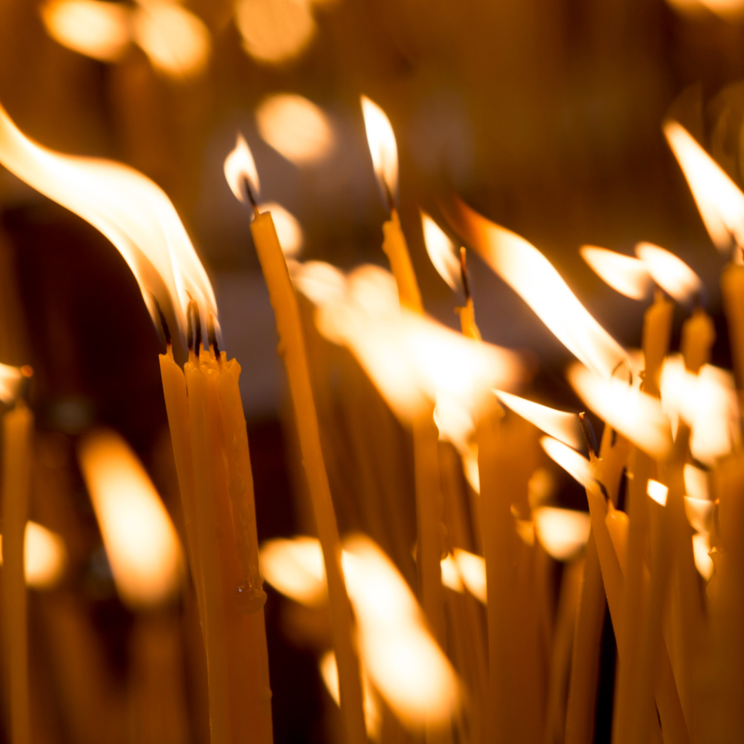 Light a candle on Golgotha