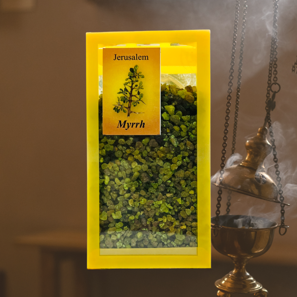Jerusalem incense with Myrrh