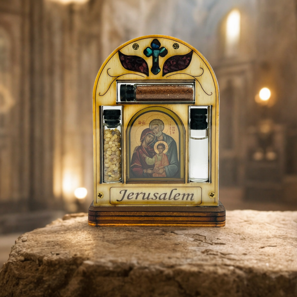 House Blessing on a stand