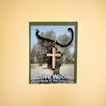 Load image into Gallery viewer, Pectoral Olive Cross 
