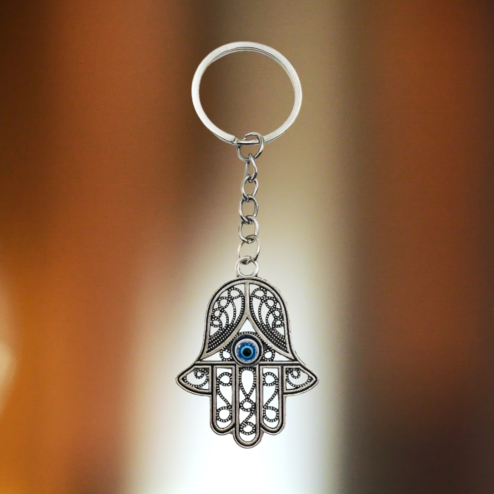 Keychain from the evil eye "Hamsa"