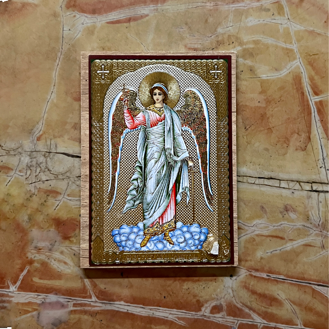 Icon with the face of the "Jerusalem Mother of God"