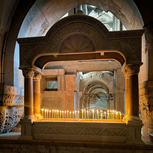Light a candle on Golgotha