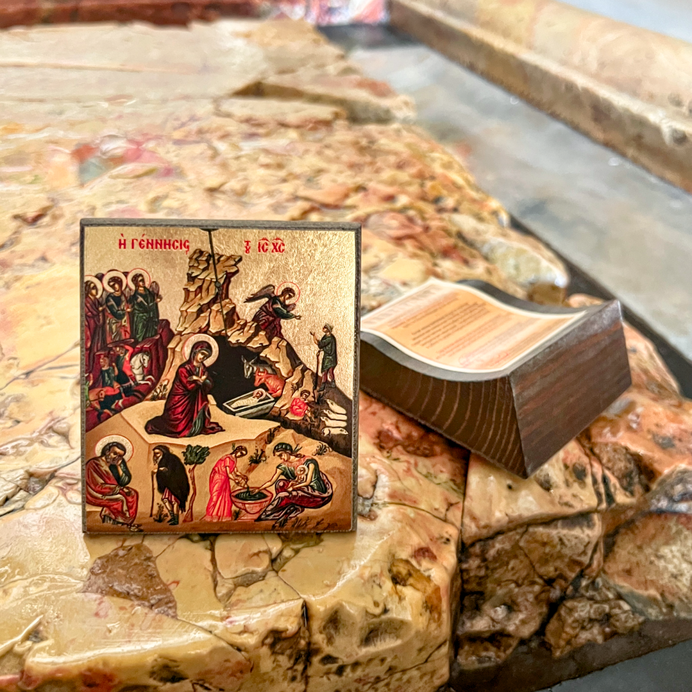 Икона «Рождество Христово» на дереве