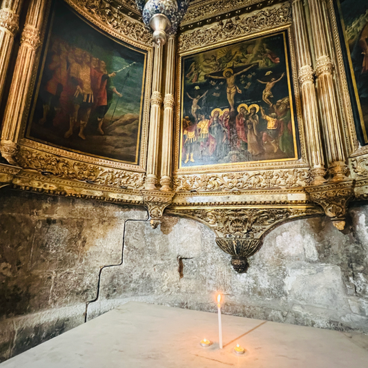 Candle to Saint Longinus (who has eye/sight problems)