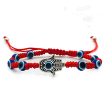 Load image into Gallery viewer, Bracelet red thread &quot;Hamsa&quot;
