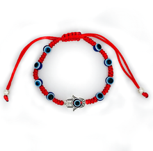 Load image into Gallery viewer, Bracelet red thread &quot;Hamsa&quot;
