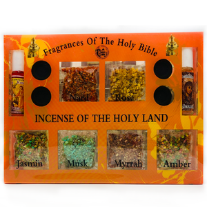 A set of incense and myrrh from the Holy Land