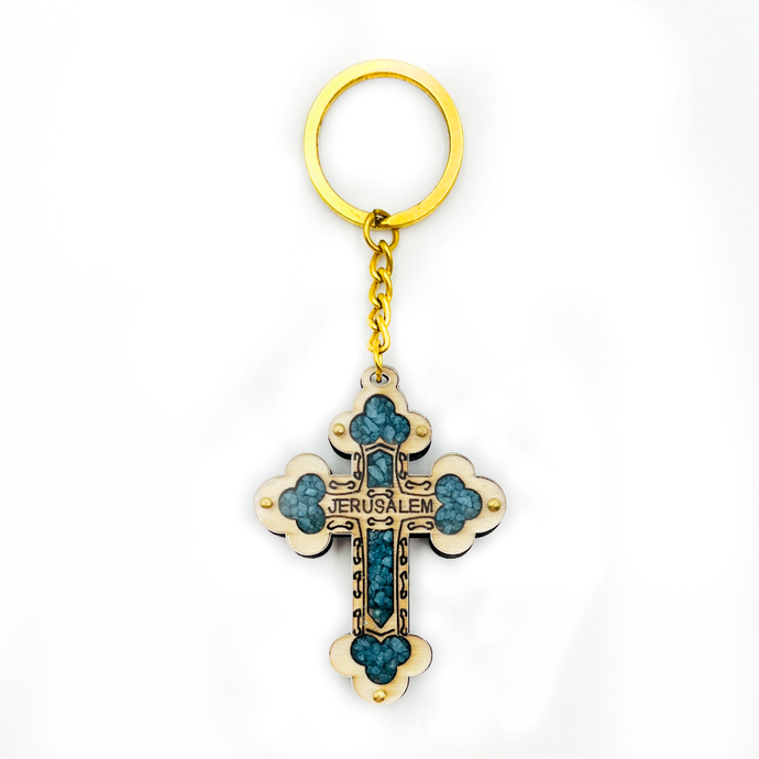 Keychain cross 