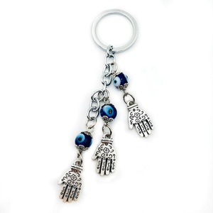 Keychain from the evil eye "Hamsa"