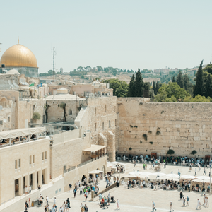 Write a note to the Wailing Wall